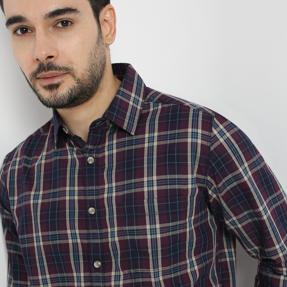 Regular Fit Checkered Ranger Shirt