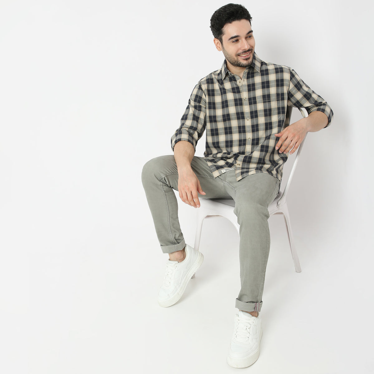 Regular Fit Checkered Ranger Shirt