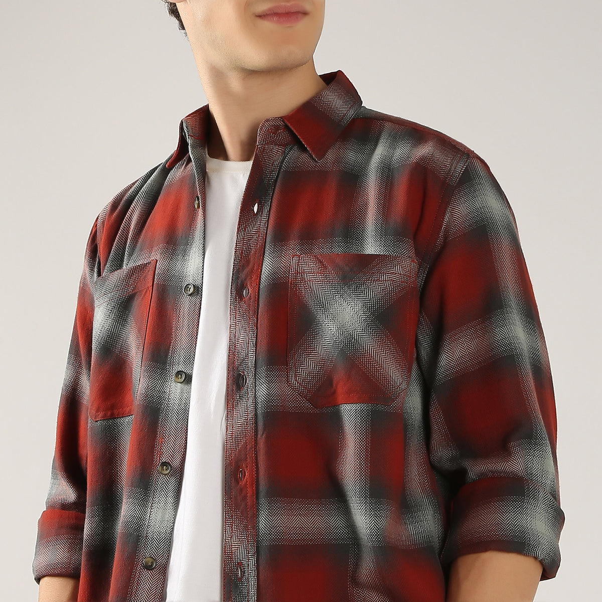 Checkered Modern Explorer Lumber Jack Casual Shirt