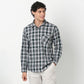 Regular Fit Checkered Shirt Collar Shirt