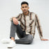 Cotton Double Pocket Checkered Lumber Jack Shirt