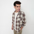 Buy Men Regular Fit Checkered Full Sleeve Shirt  - Style Union