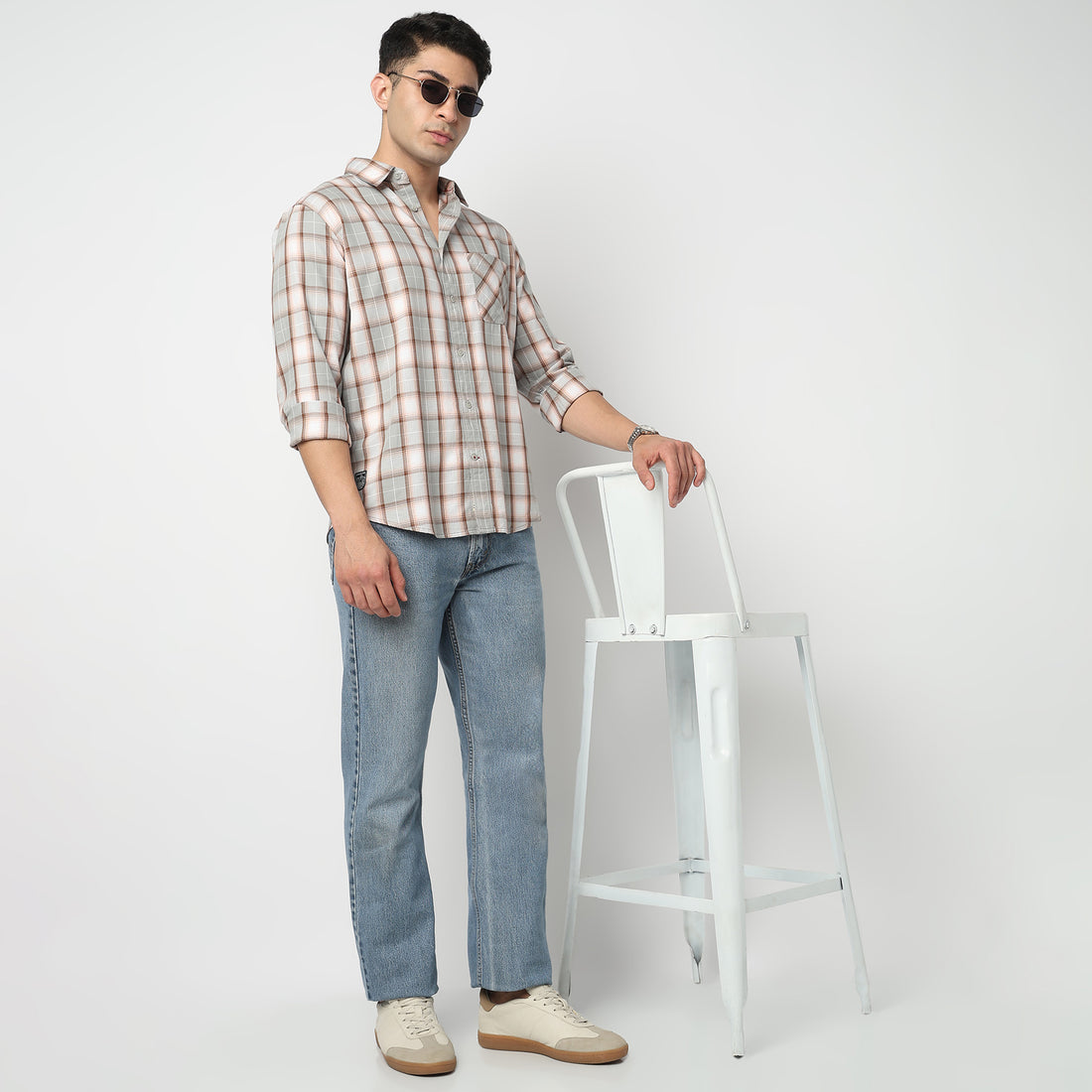 Cotton Chekered Ranger Shirt 