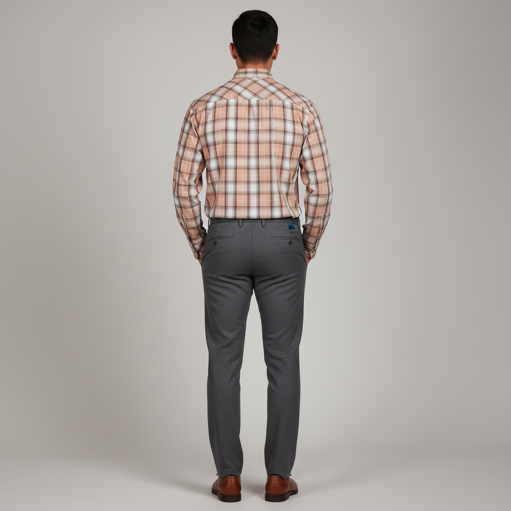 Cotton Checkered Shirt