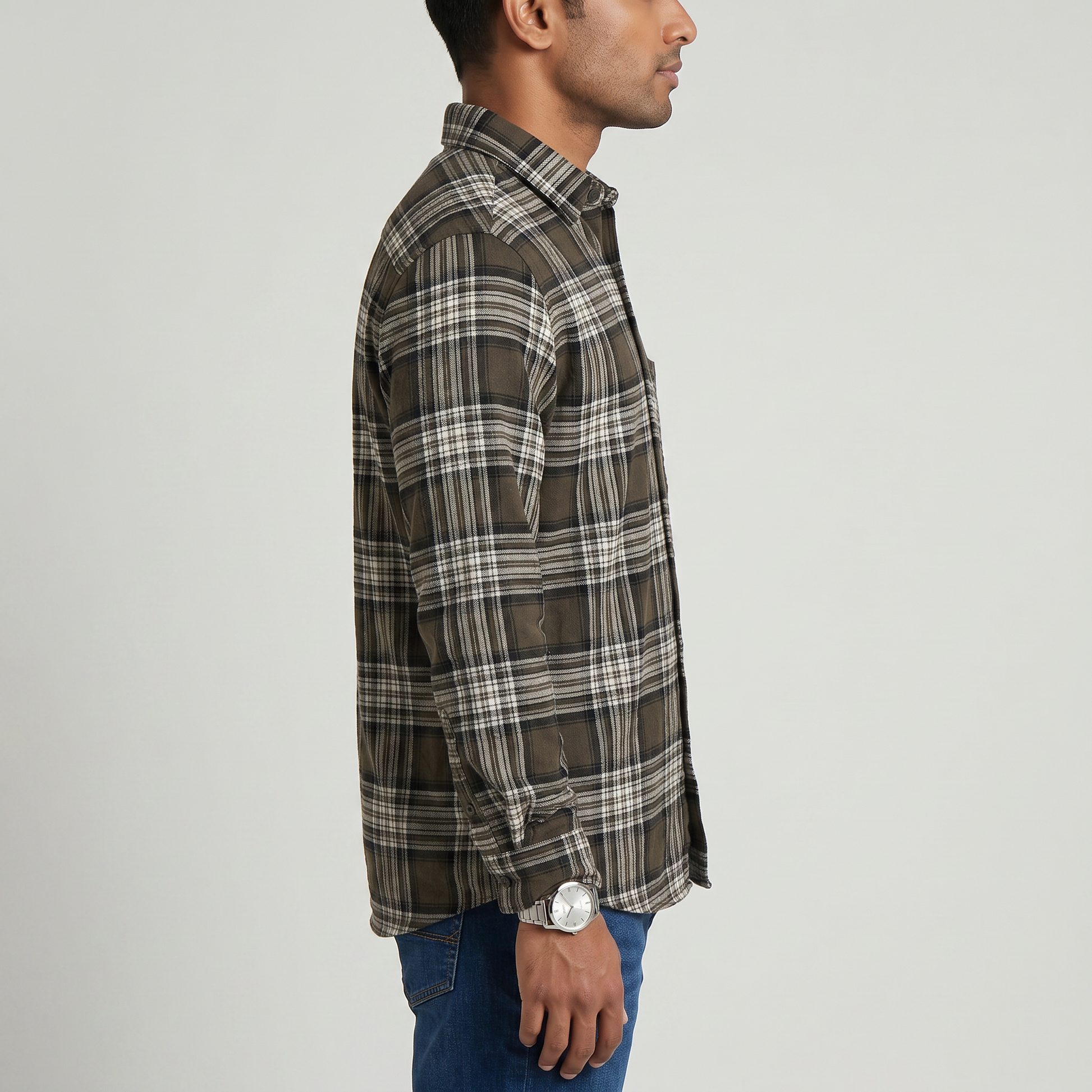 Cotton Checkered Ranger Shirt