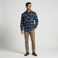 Mens Double Pocket Check Shirt