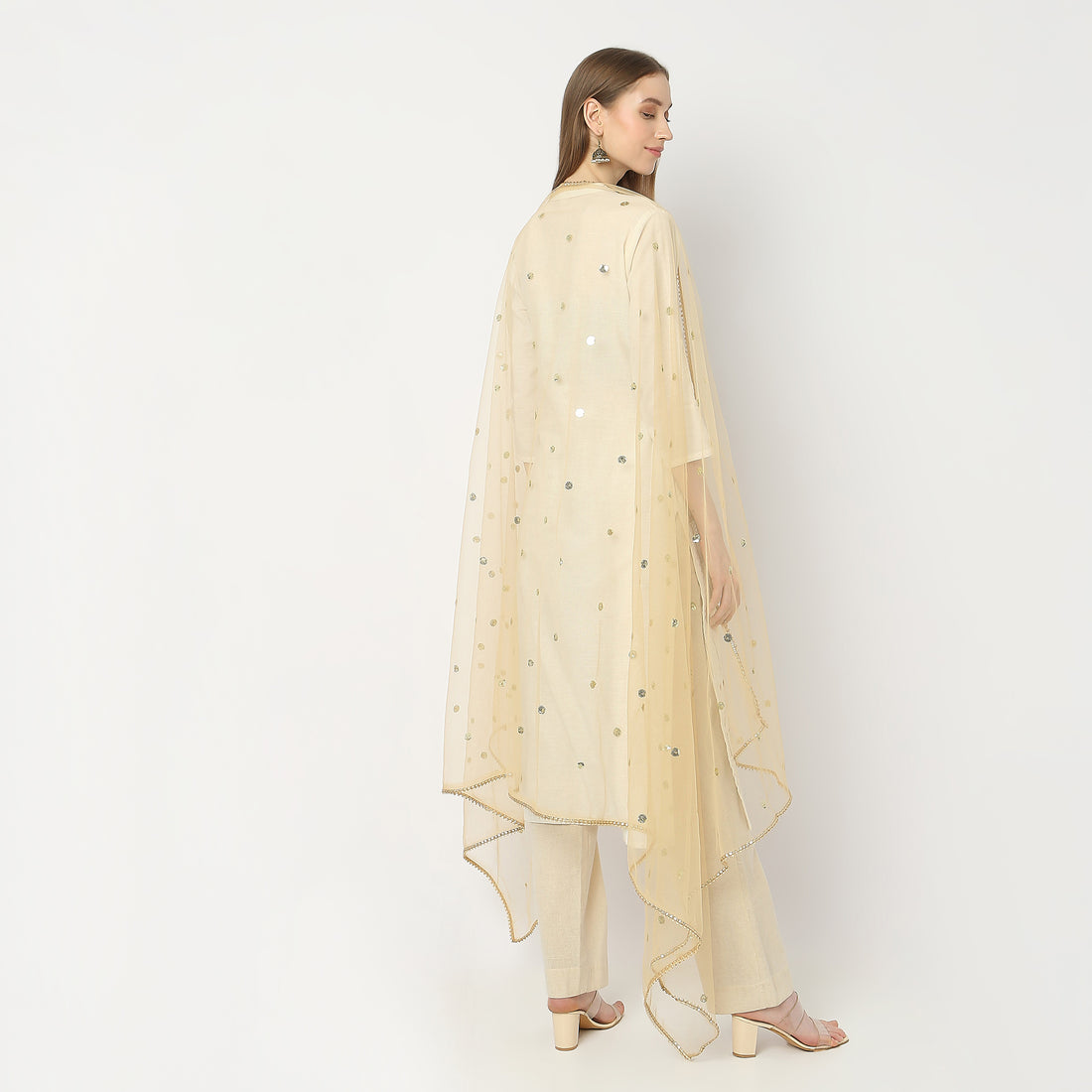 Polyester Embellished Dupatta