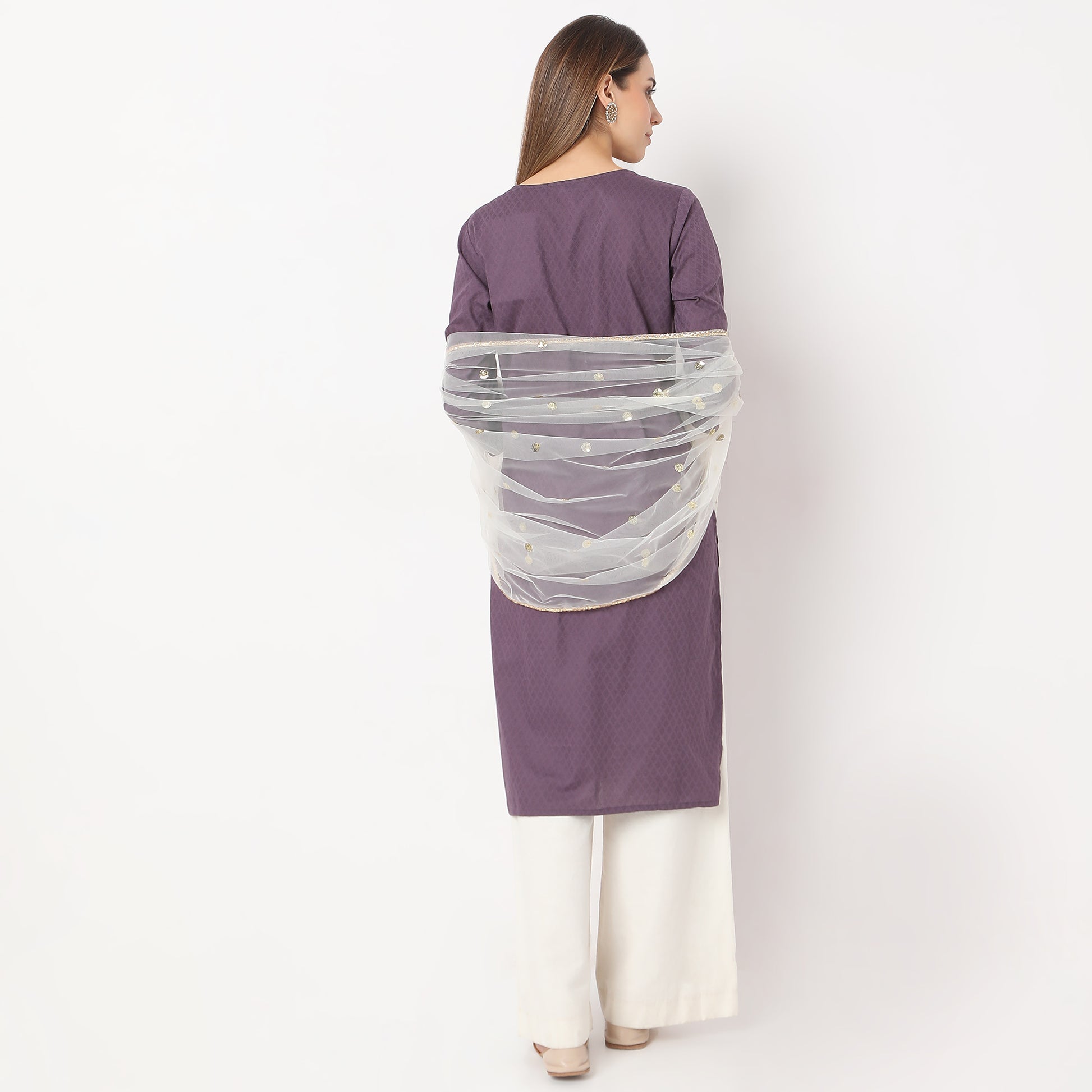 Polyester Embellished Dupatta