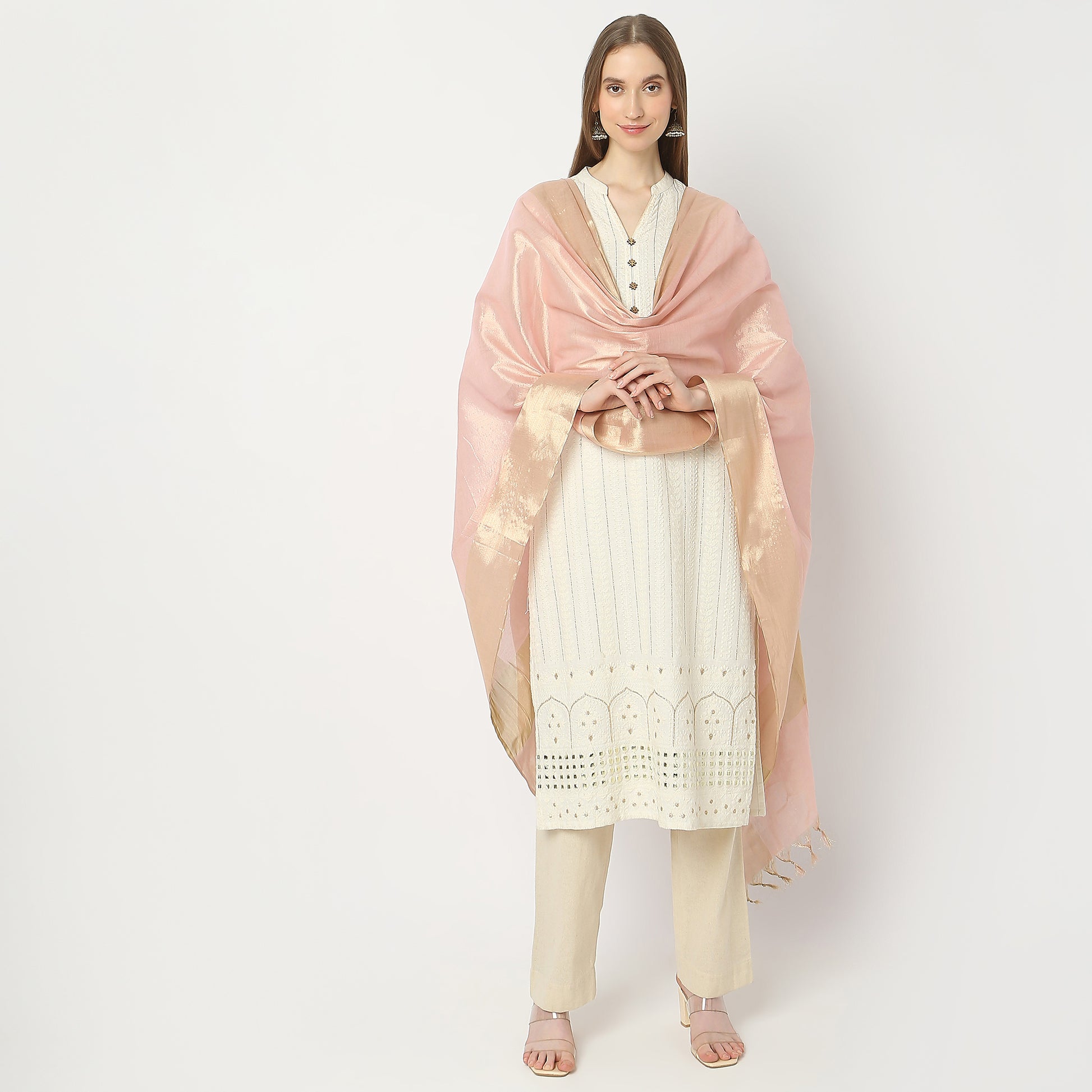 Polyamide Solid Dupatta