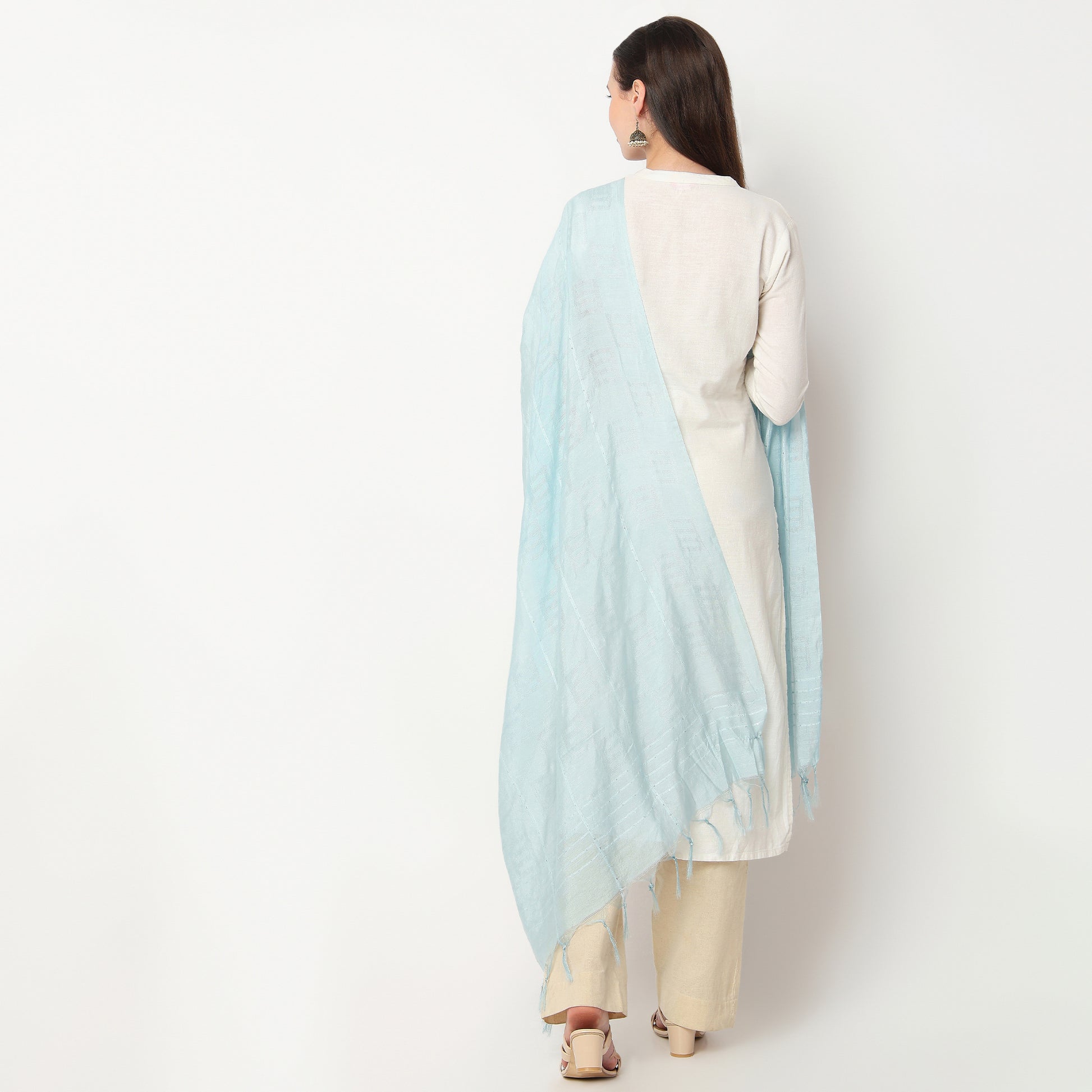 Polyester Solid Dupatta