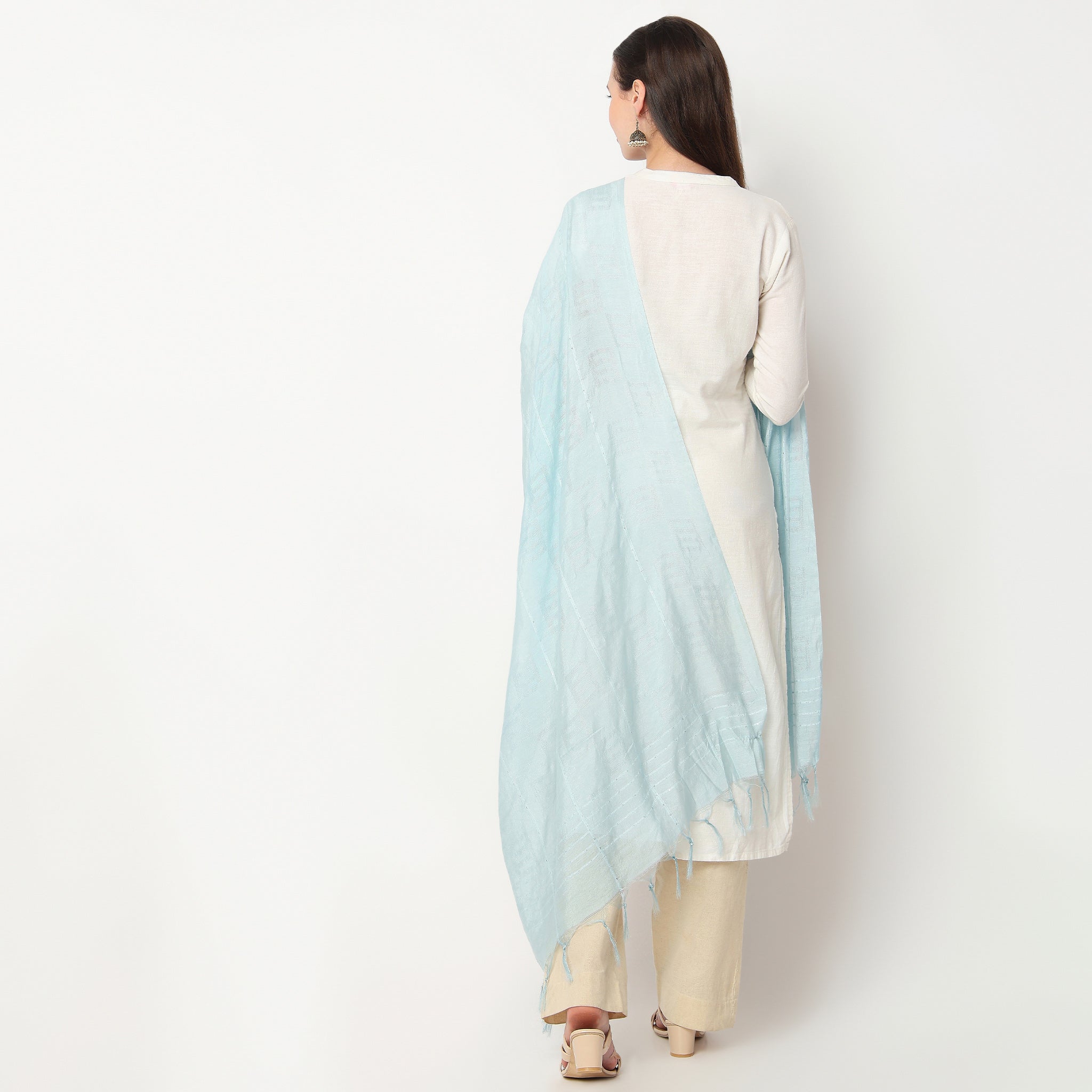 Polyester Solid Dupatta