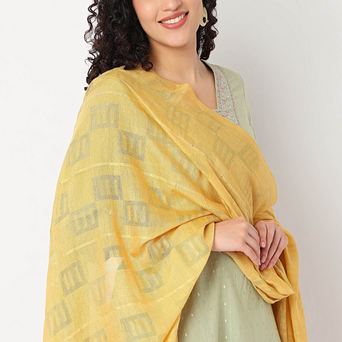 Polyester Solid Dupatta