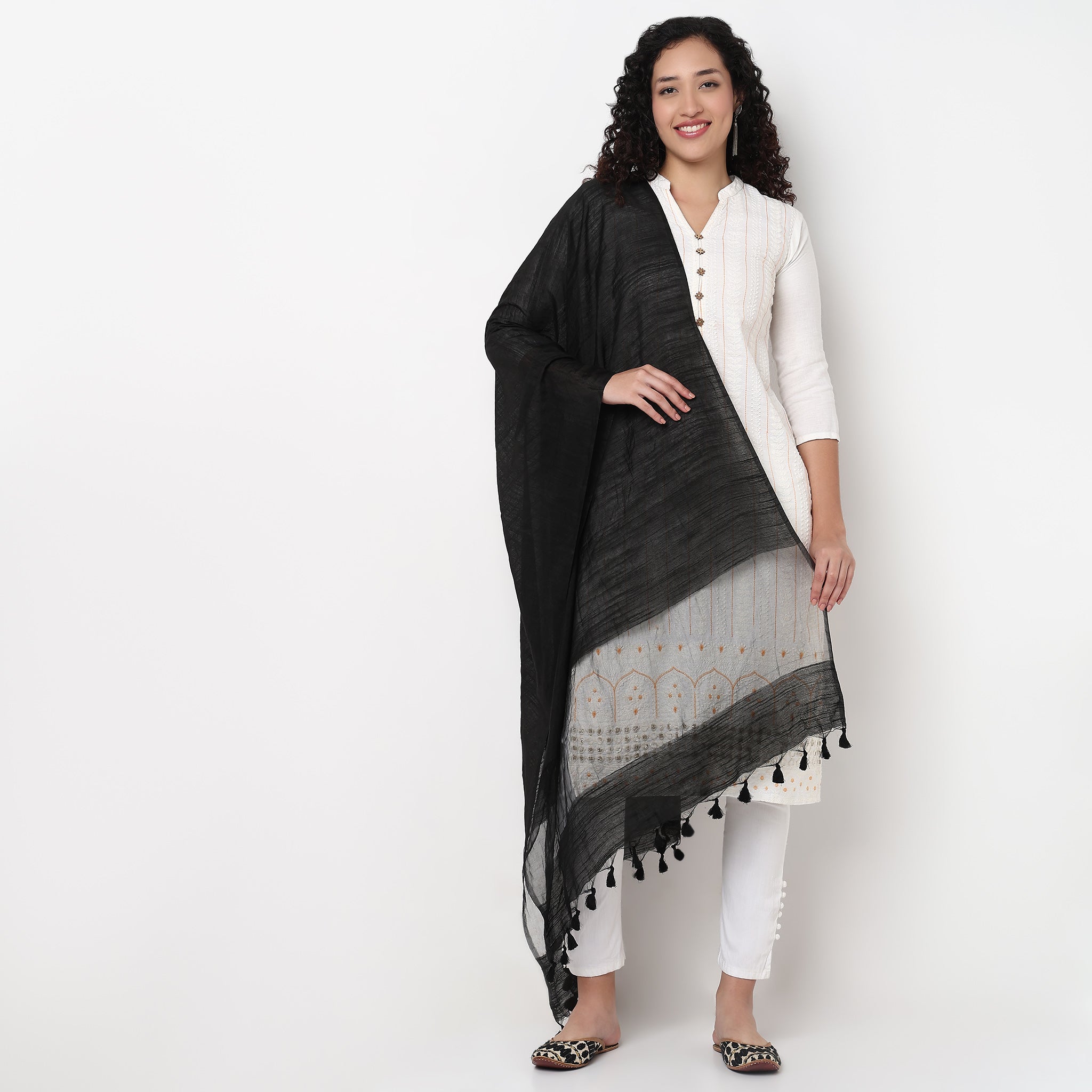 Fashion Solid Dupatta