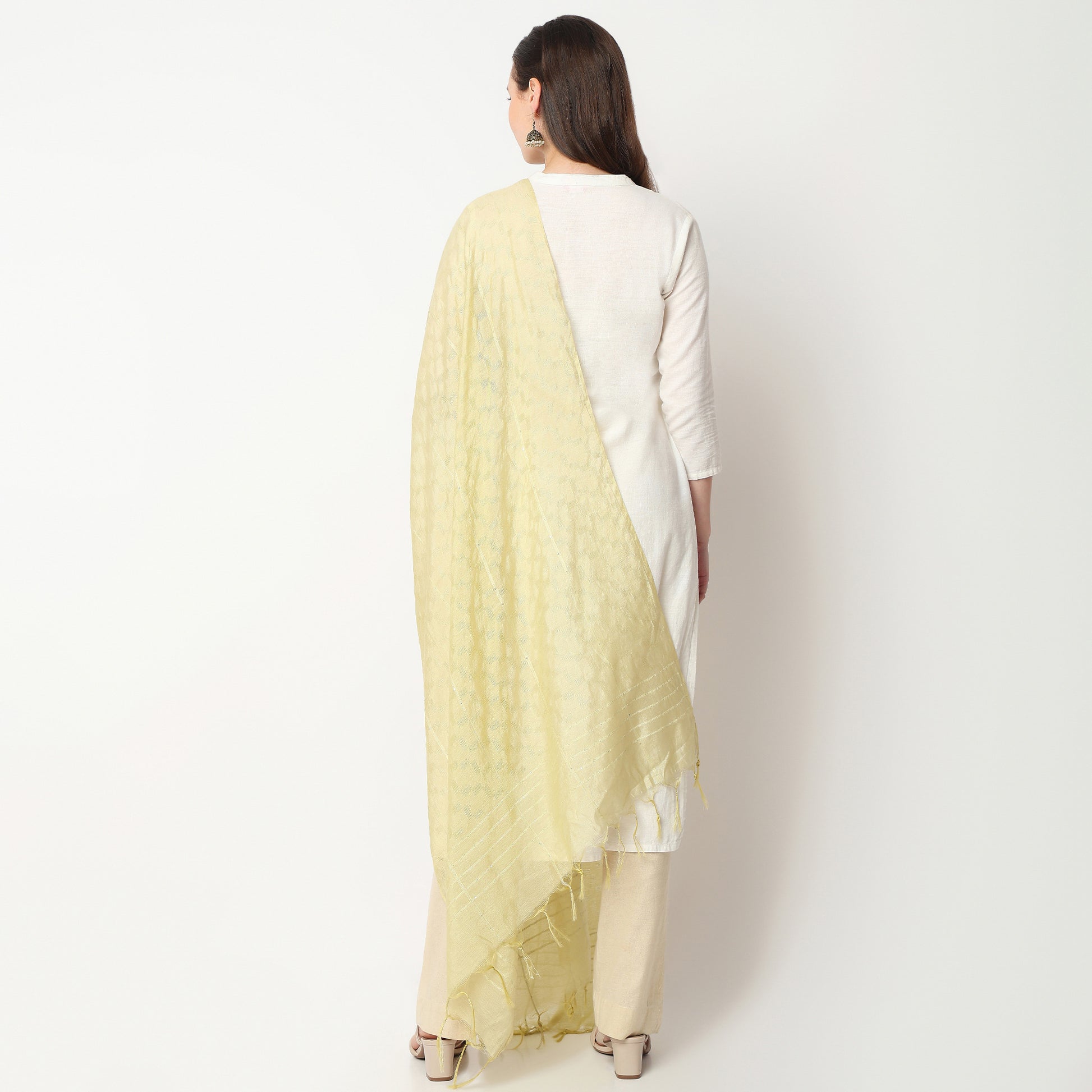 Polyester Solid Dupatta