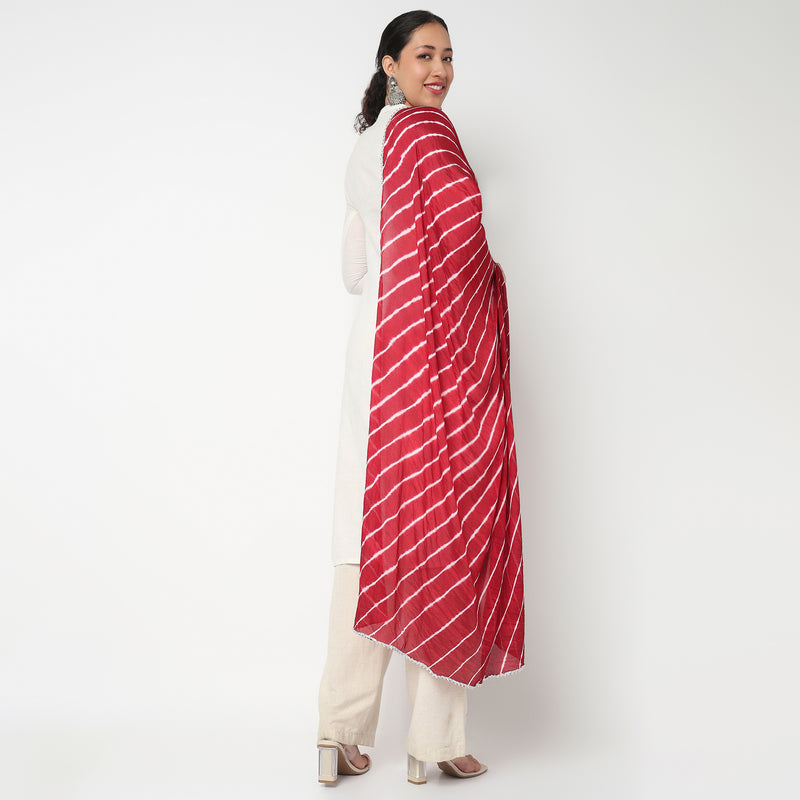 Tie- Dye Poly Silk Dupatta