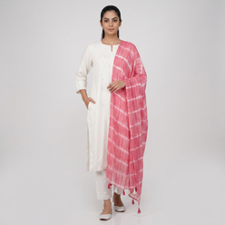 Cotton Printed Shibori Dupatta