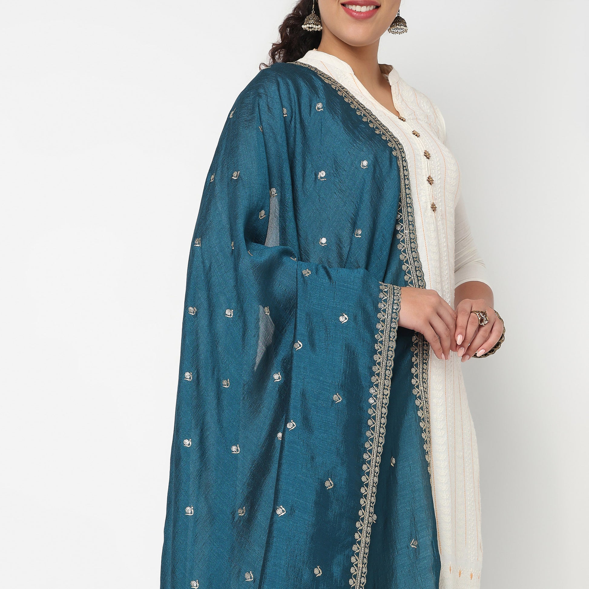 Solid Fashion Dupatta
