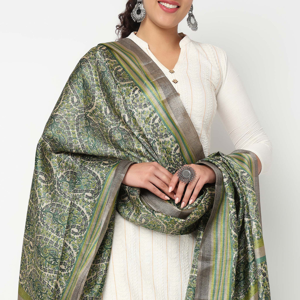 Art Silk Printed Dupatta