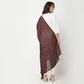 Embroidered Chiffon Dupatta