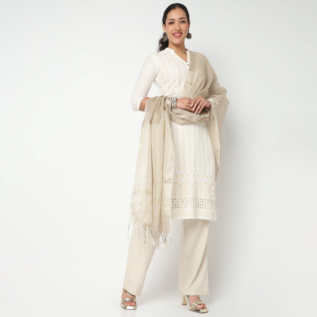 Poly Silk Tissue Dupatta