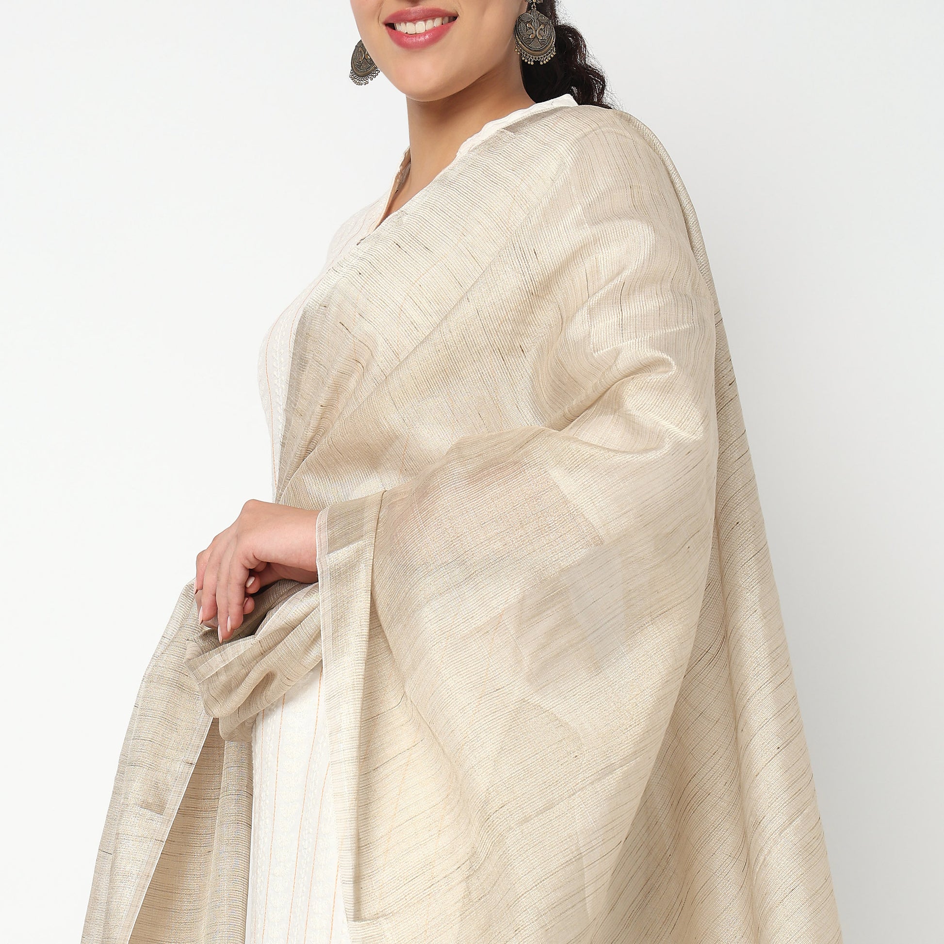 Poly Silk Tissue Dupatta