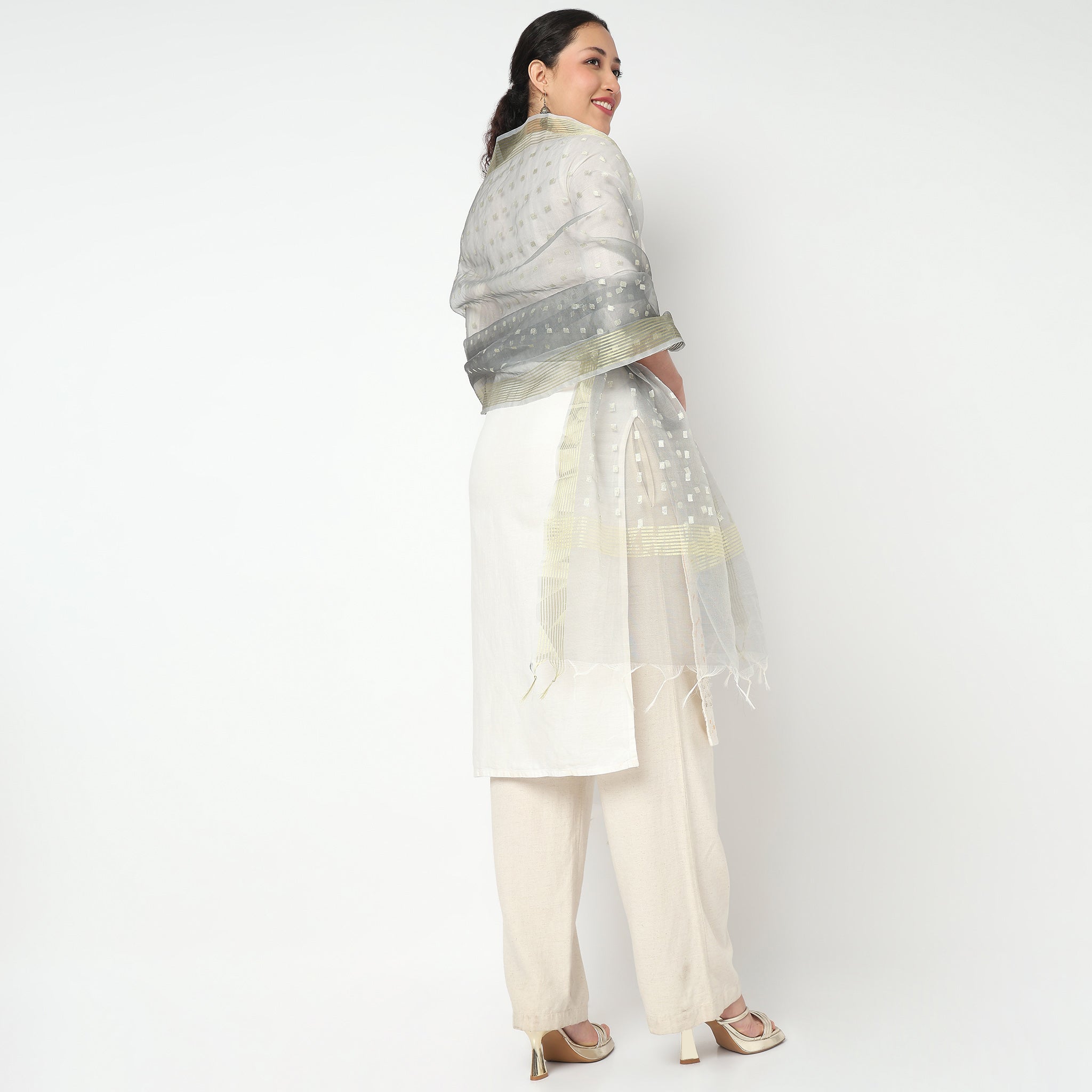 Organza Butti Dupatta