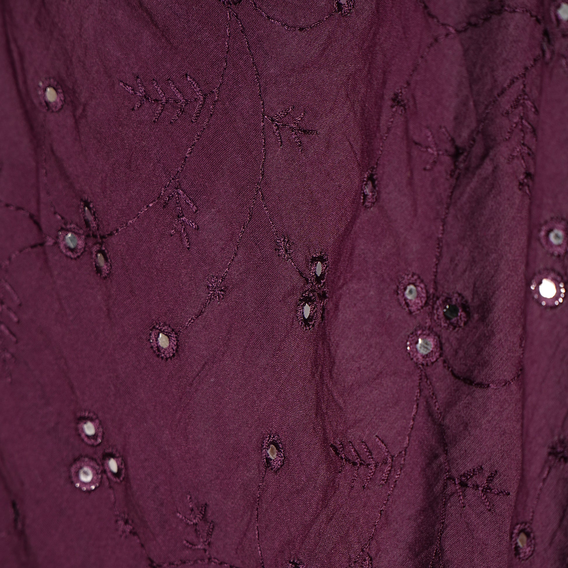 Embroidered Chanderi Dupatta