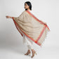 Embellished Chanderi Tassel Dupatta