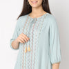 Regular Fit Embellished Kurta