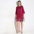 Straight Fit Solid Dress