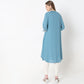 Straight Fit Embellished Kurta