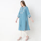 Straight Fit Embellished Kurta