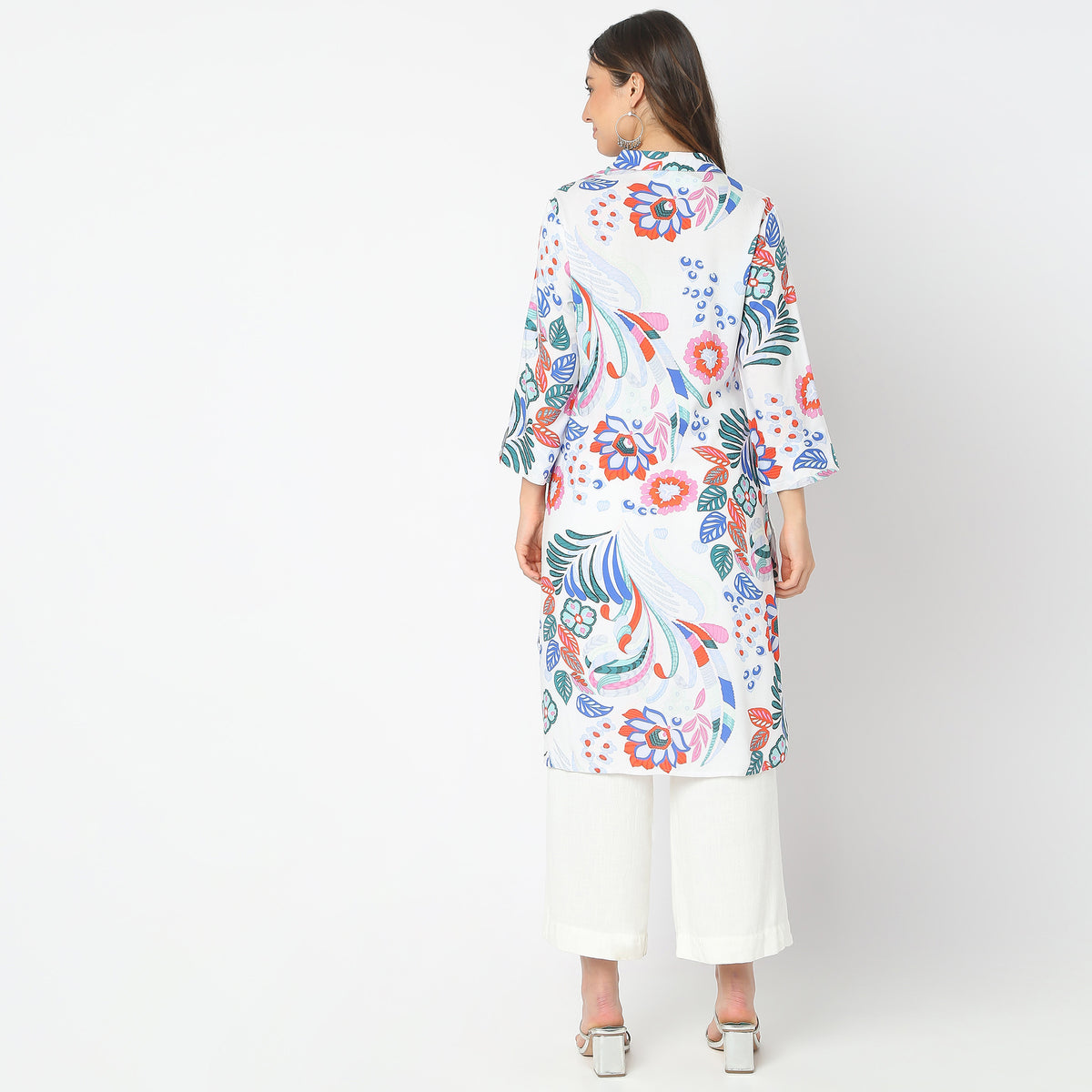 Flare Fit Printed Tunic