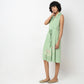 Flare Fit Embroidered Dress