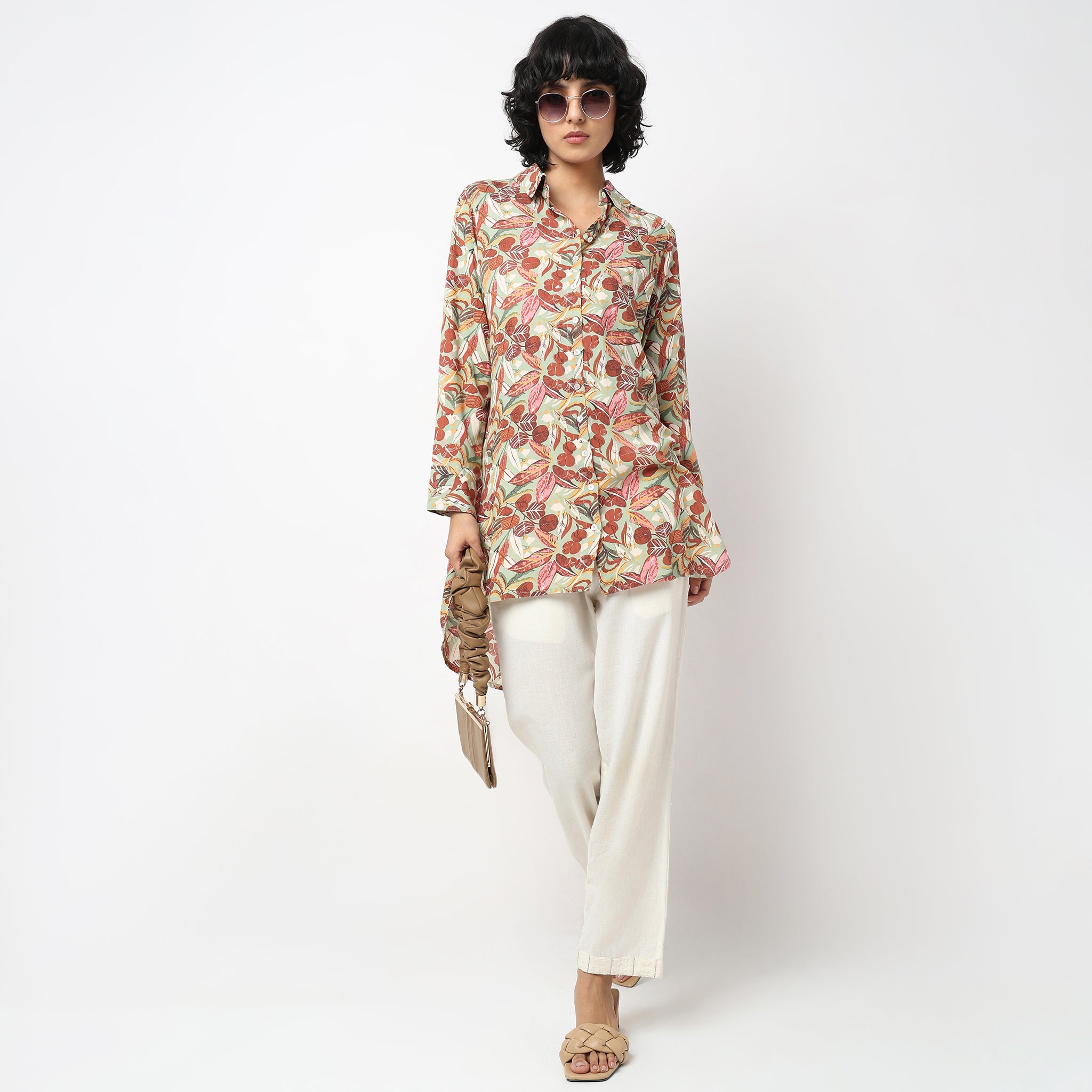 Straight Fit Printed Kurta