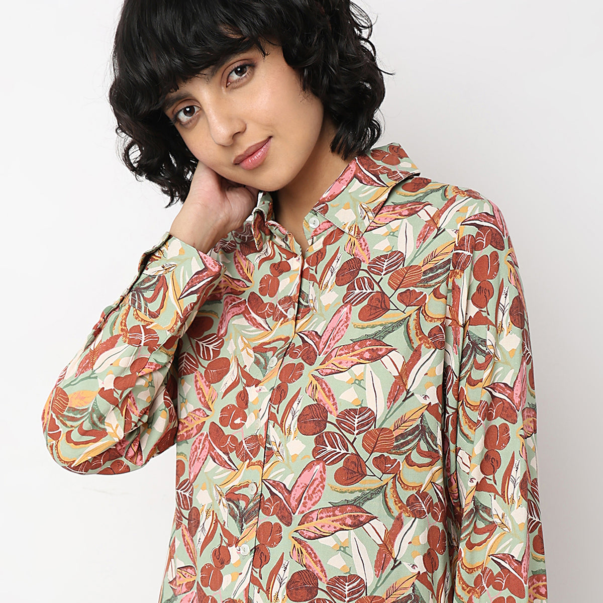 Straight Fit Printed Kurta