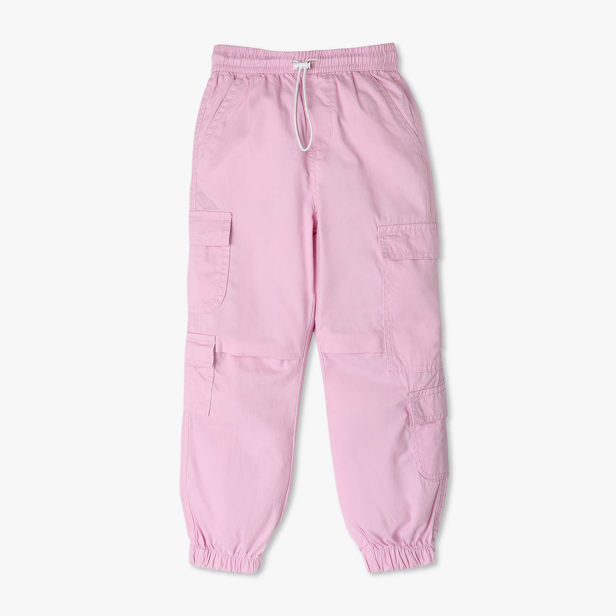 Girls Mid Rise Parachute Cargos