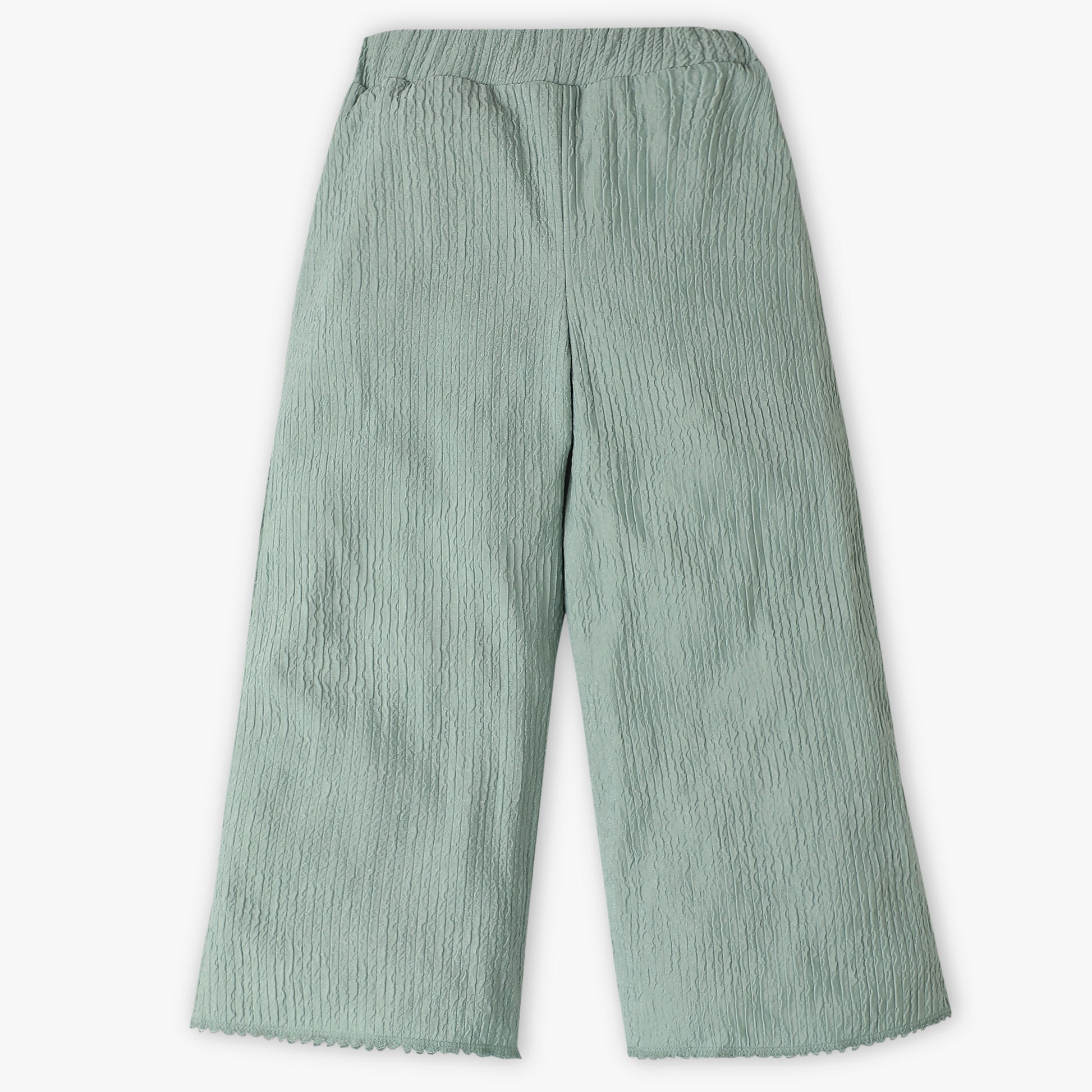 Girls Full Length Mid Rise Palazzos