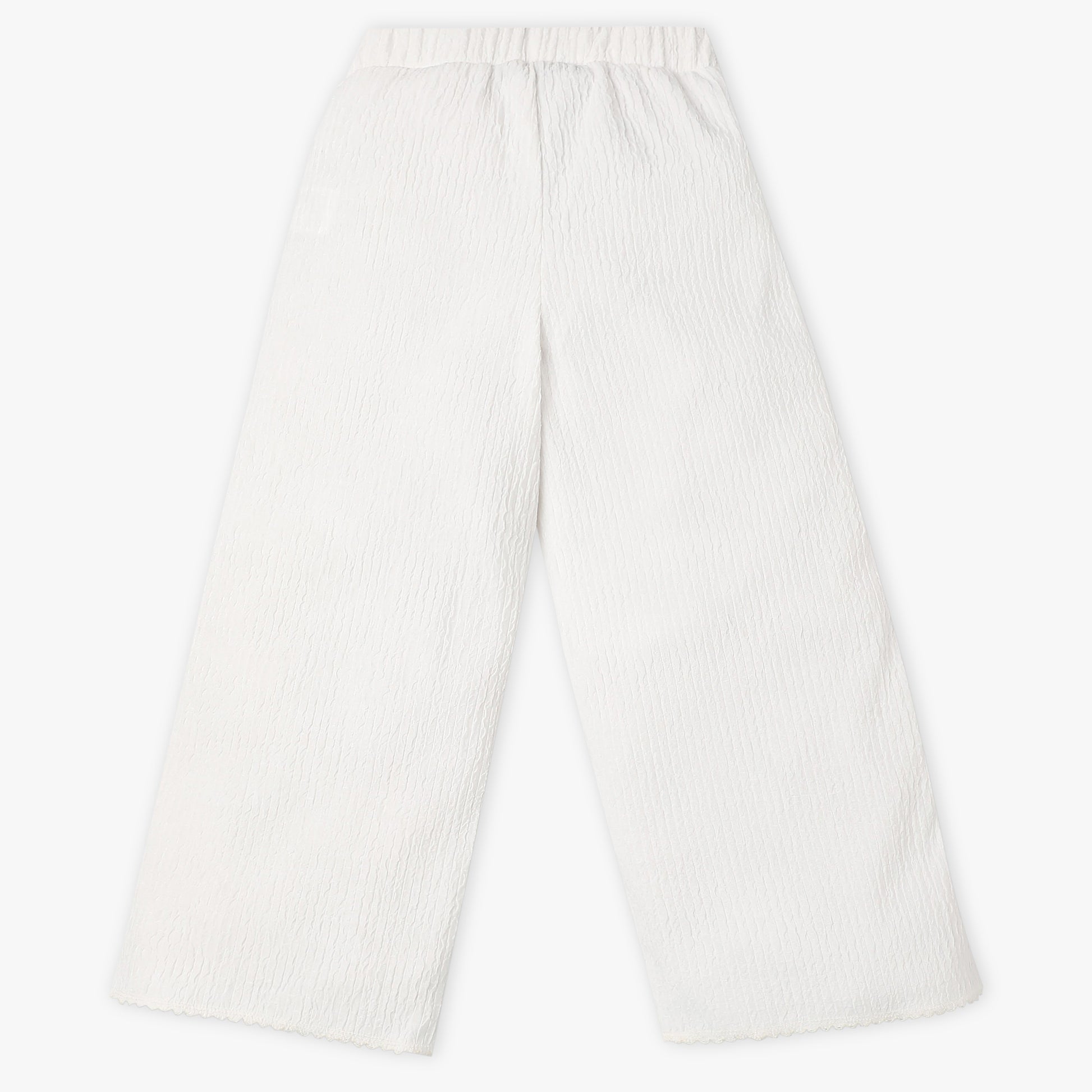 Girls Full Length Mid Rise Palazzos