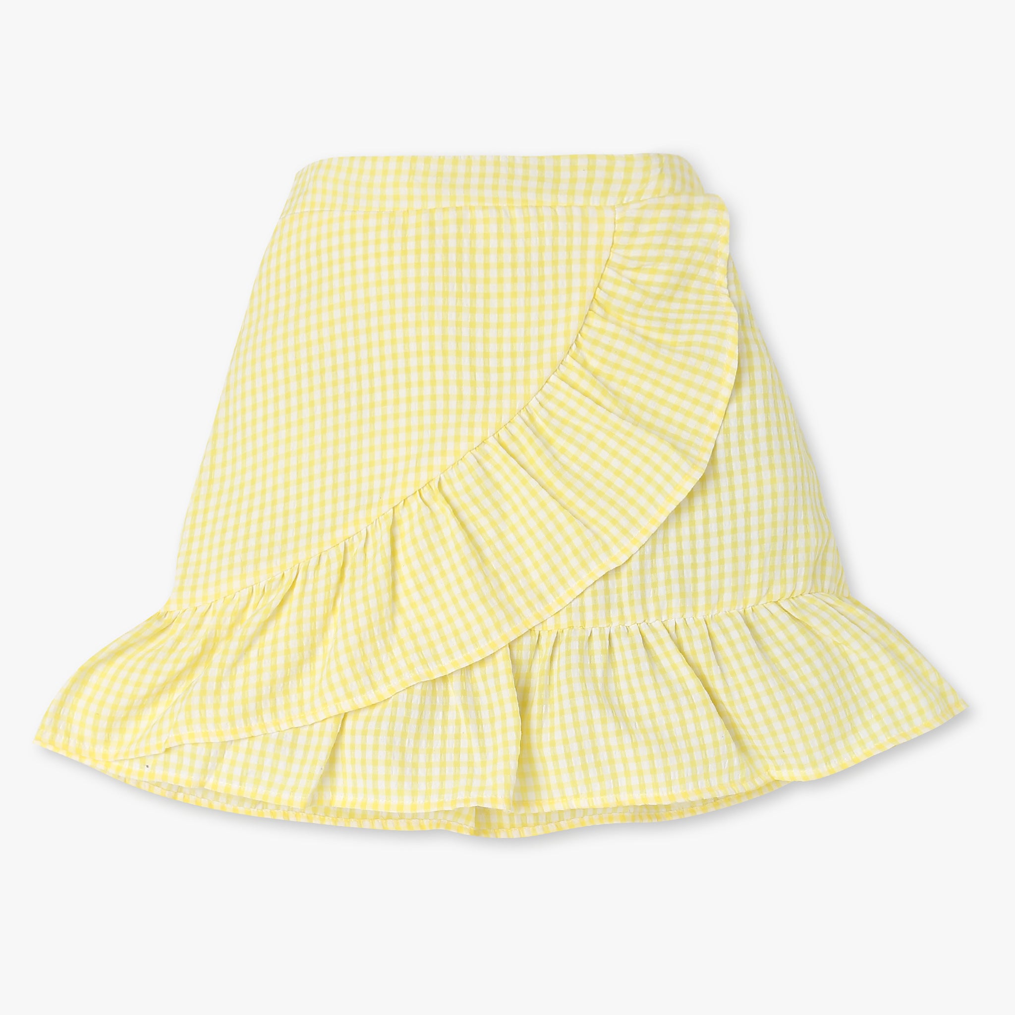 Girls Rayon Short Skirt