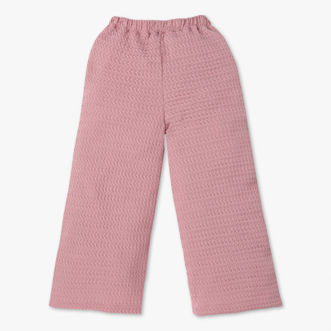 Girls Solid Mid Rise Palazzos
