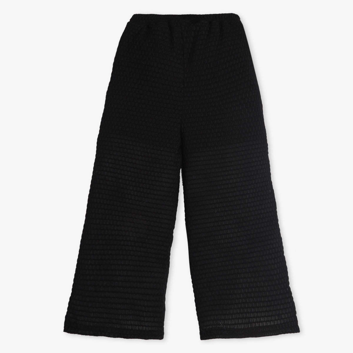 Girls Solid Mid Rise Palazzos