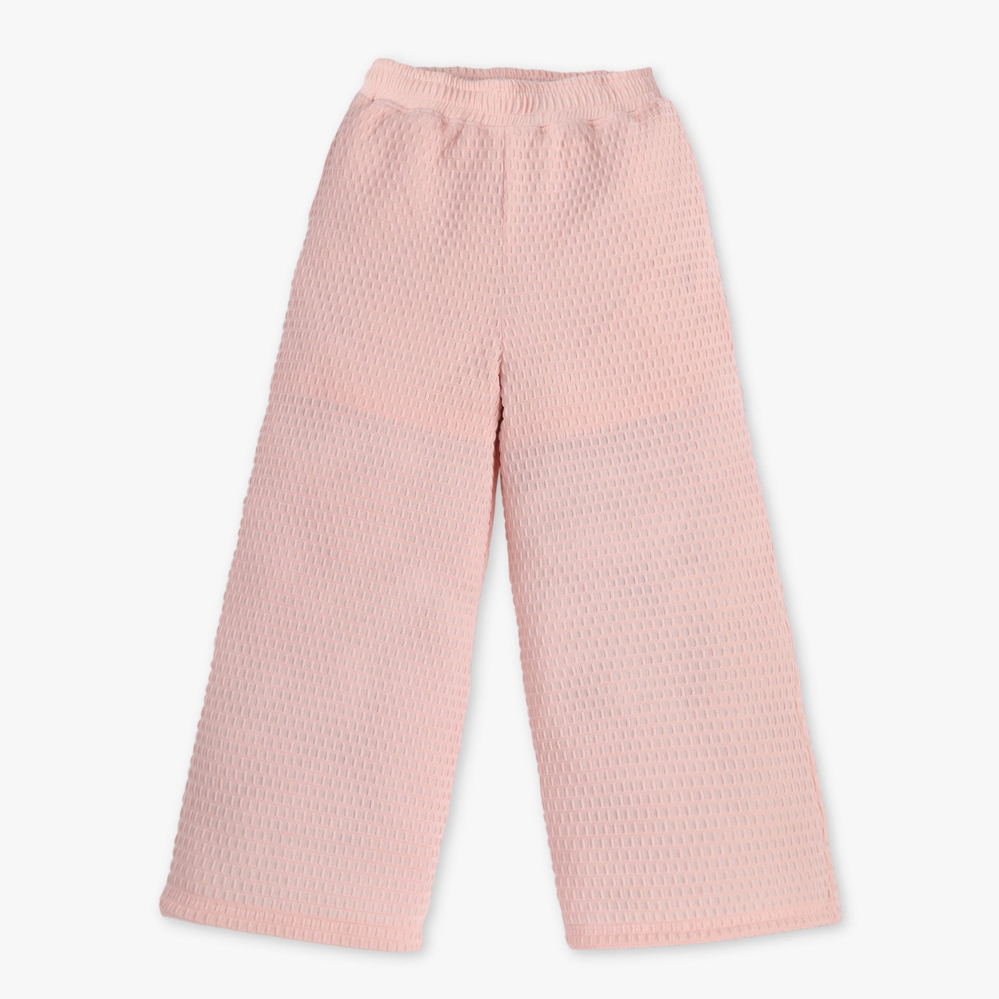 Girls Solid Mid Rise Palazzos