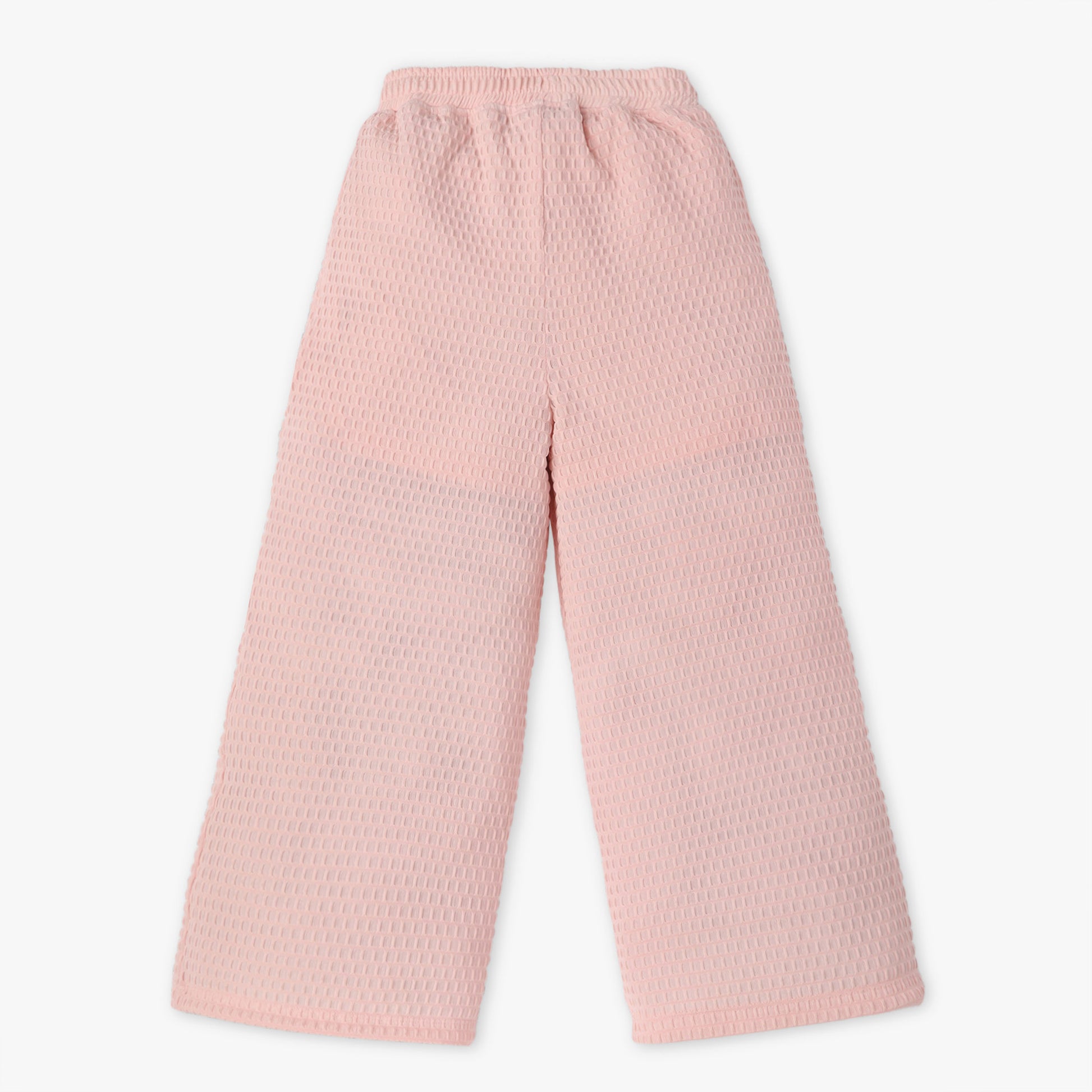 Girls Solid Mid Rise Palazzos