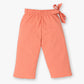 Girls Stylish Culottes With Paper Bag Waistband and Belt