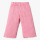 Girls Stylish Culottes With Paper Bag Waistband and Belt