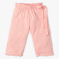 Girls Stylish Culottes With Paper Bag Waistband and Belt