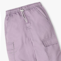 Girls Solid Full Length Joggers