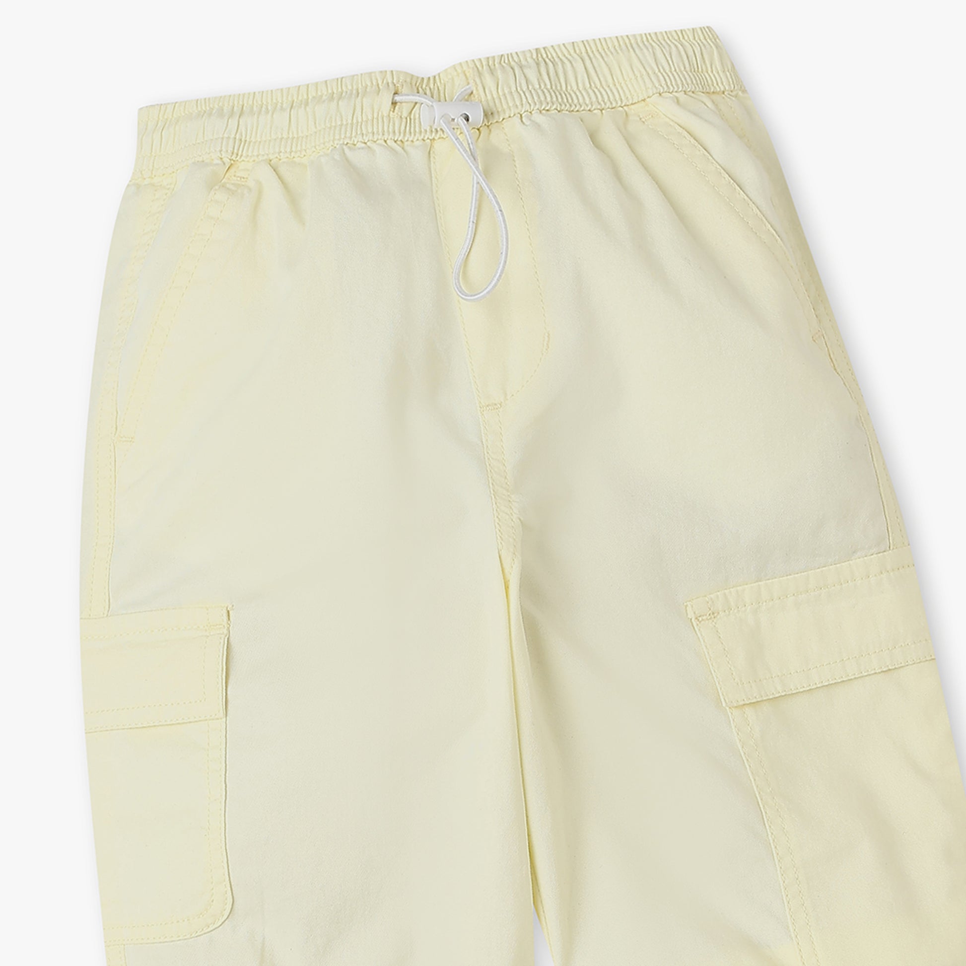 Girls Solid Full Length Joggers