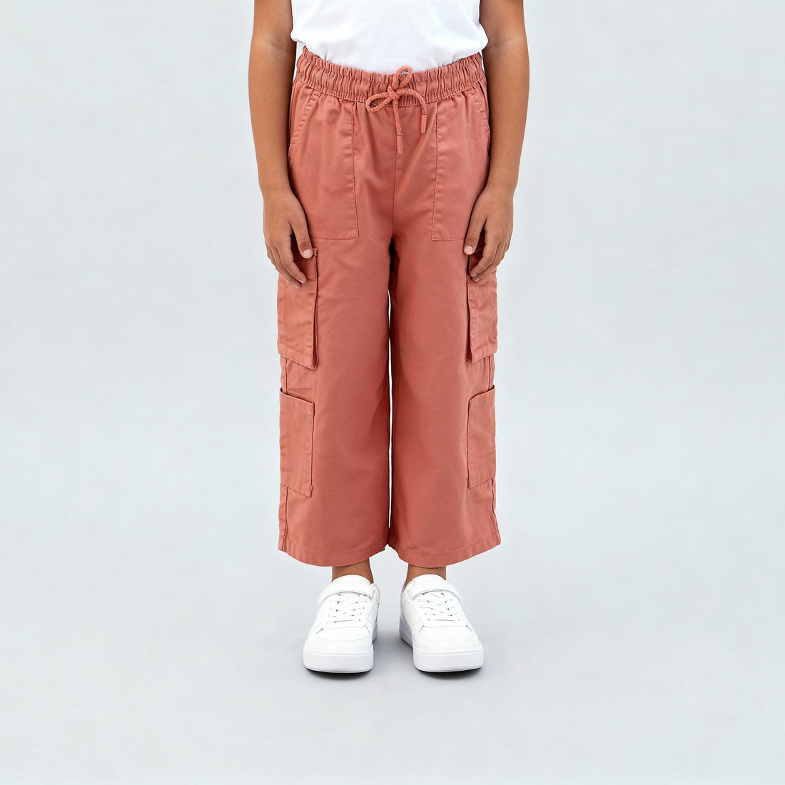 Girls Solid Joggers